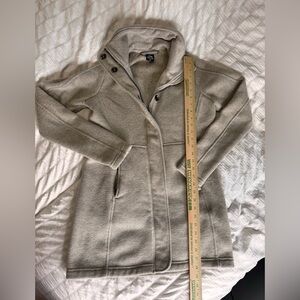 Womens Kuhl Highland Long Jacket  Fleece XS Acrylic Polyester Gorpcore Granola